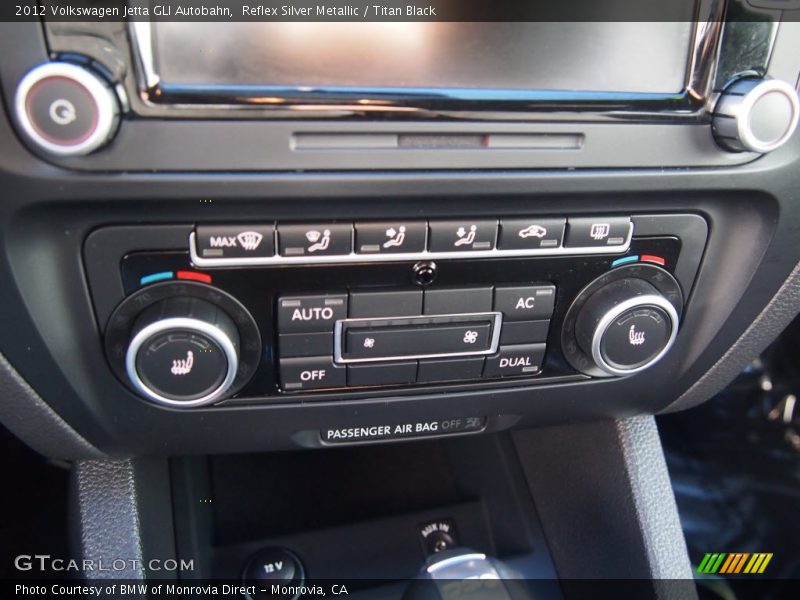 Reflex Silver Metallic / Titan Black 2012 Volkswagen Jetta GLI Autobahn