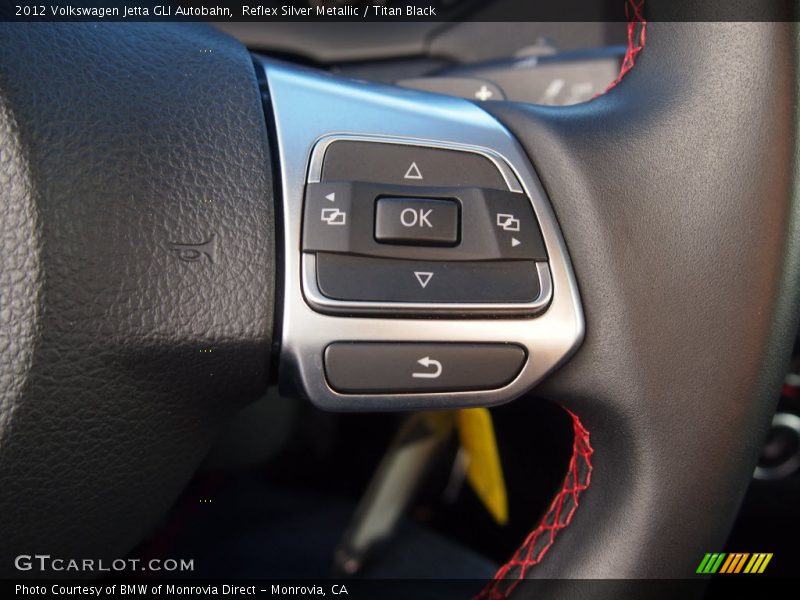 Reflex Silver Metallic / Titan Black 2012 Volkswagen Jetta GLI Autobahn