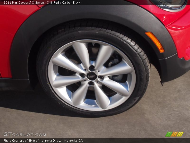 Chili Red / Carbon Black 2011 Mini Cooper S Clubman