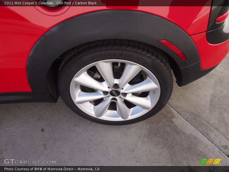 Chili Red / Carbon Black 2011 Mini Cooper S Clubman