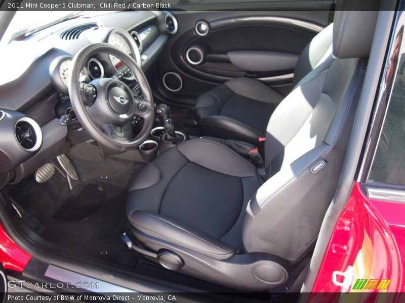 Chili Red / Carbon Black 2011 Mini Cooper S Clubman