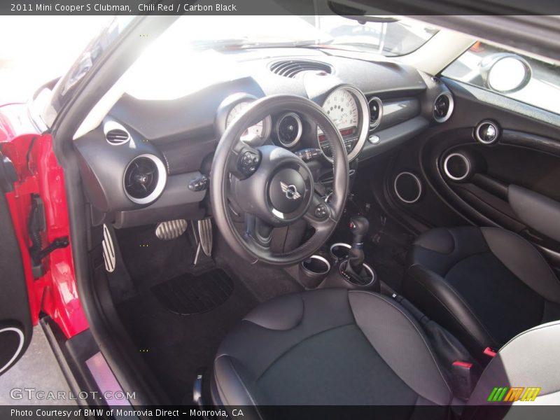 Chili Red / Carbon Black 2011 Mini Cooper S Clubman