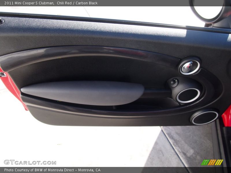 Chili Red / Carbon Black 2011 Mini Cooper S Clubman