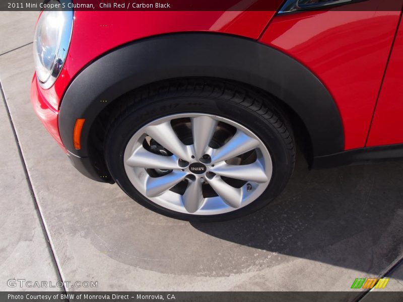 Chili Red / Carbon Black 2011 Mini Cooper S Clubman