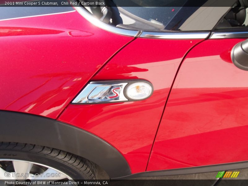 Chili Red / Carbon Black 2011 Mini Cooper S Clubman