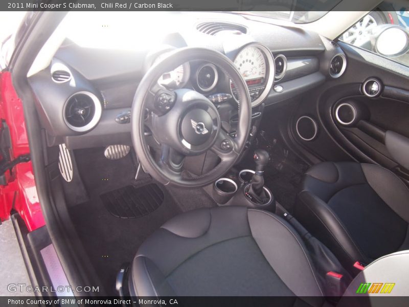 Chili Red / Carbon Black 2011 Mini Cooper S Clubman