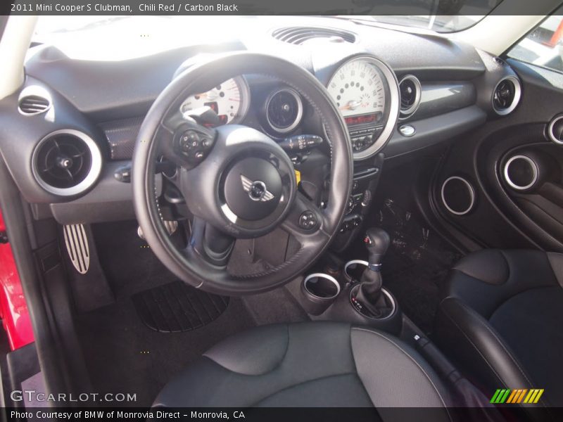Chili Red / Carbon Black 2011 Mini Cooper S Clubman