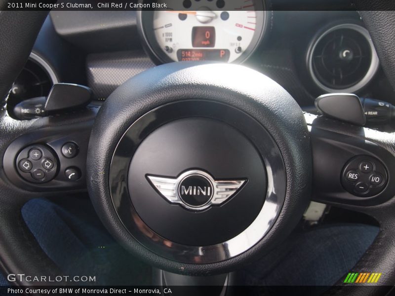 Chili Red / Carbon Black 2011 Mini Cooper S Clubman