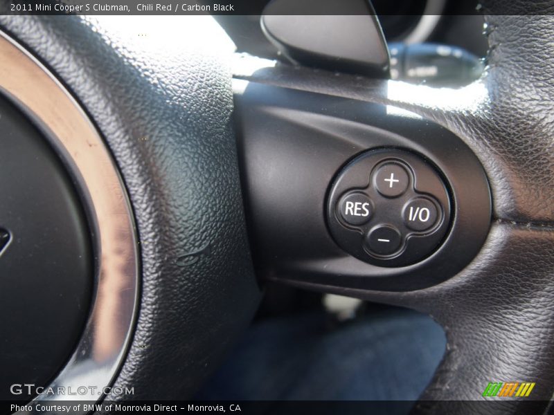 Chili Red / Carbon Black 2011 Mini Cooper S Clubman