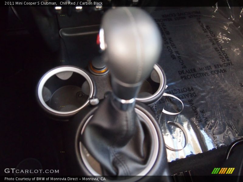 Chili Red / Carbon Black 2011 Mini Cooper S Clubman