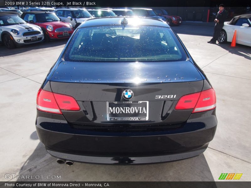 Jet Black / Black 2009 BMW 3 Series 328i Coupe