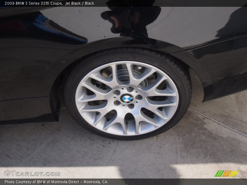 Jet Black / Black 2009 BMW 3 Series 328i Coupe