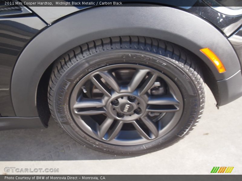 Midnight Black Metallic / Carbon Black 2011 Mini Cooper Hardtop