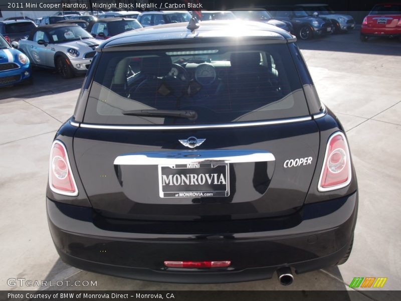 Midnight Black Metallic / Carbon Black 2011 Mini Cooper Hardtop