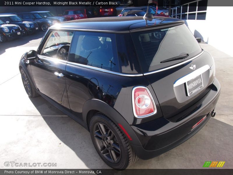 Midnight Black Metallic / Carbon Black 2011 Mini Cooper Hardtop