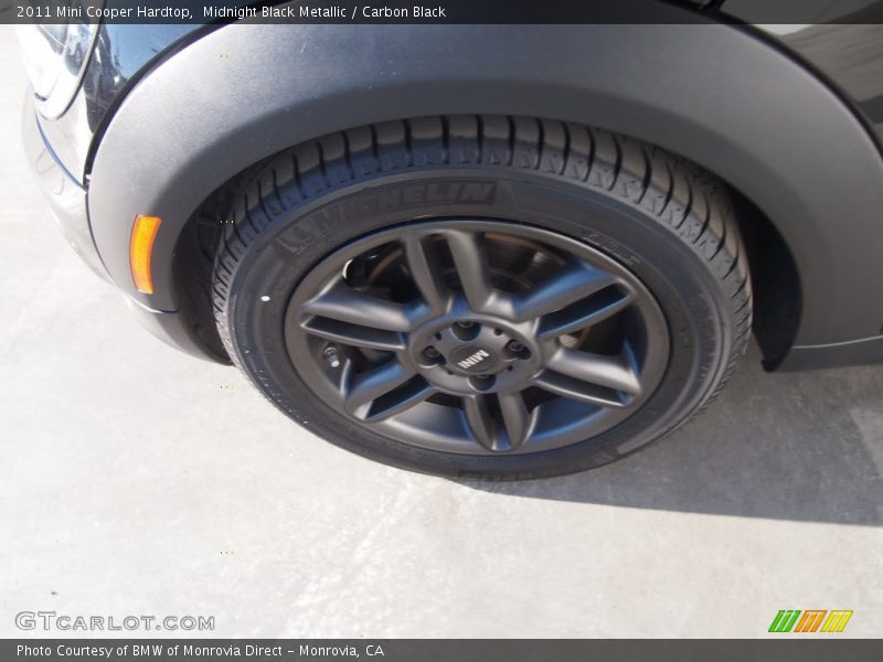 Midnight Black Metallic / Carbon Black 2011 Mini Cooper Hardtop