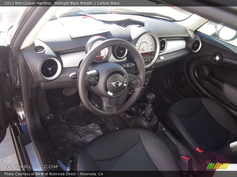 Midnight Black Metallic / Carbon Black 2011 Mini Cooper Hardtop
