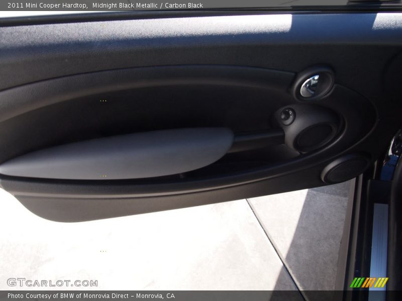 Midnight Black Metallic / Carbon Black 2011 Mini Cooper Hardtop