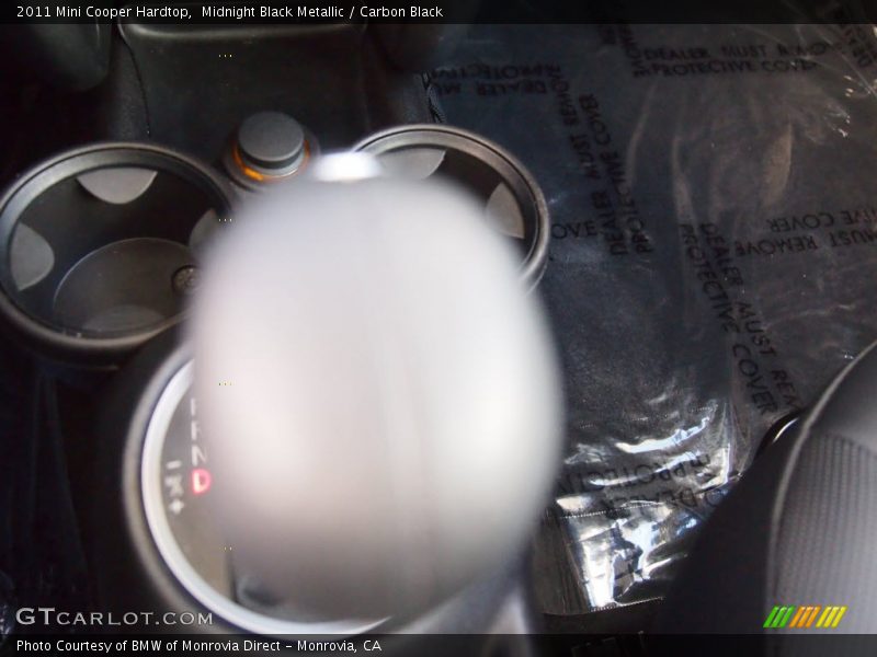 Midnight Black Metallic / Carbon Black 2011 Mini Cooper Hardtop