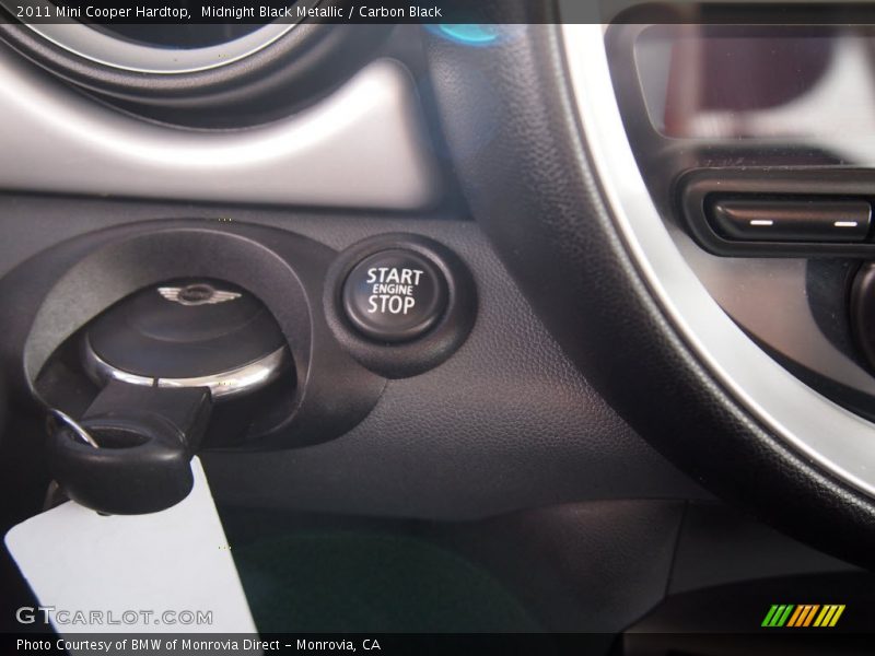 Midnight Black Metallic / Carbon Black 2011 Mini Cooper Hardtop
