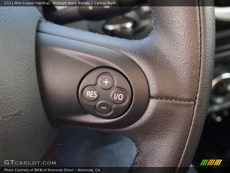 Midnight Black Metallic / Carbon Black 2011 Mini Cooper Hardtop