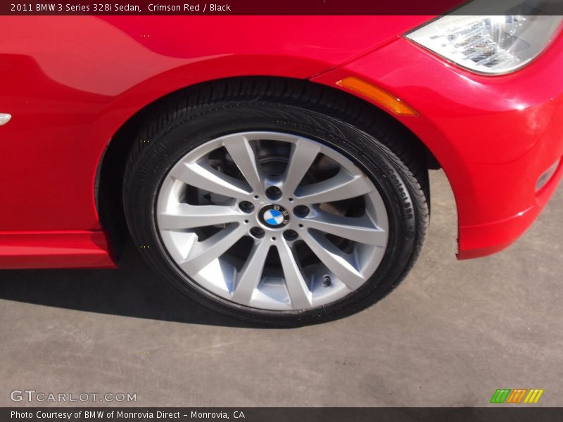 Crimson Red / Black 2011 BMW 3 Series 328i Sedan