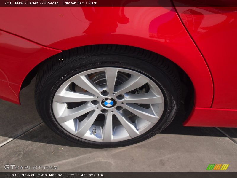 Crimson Red / Black 2011 BMW 3 Series 328i Sedan