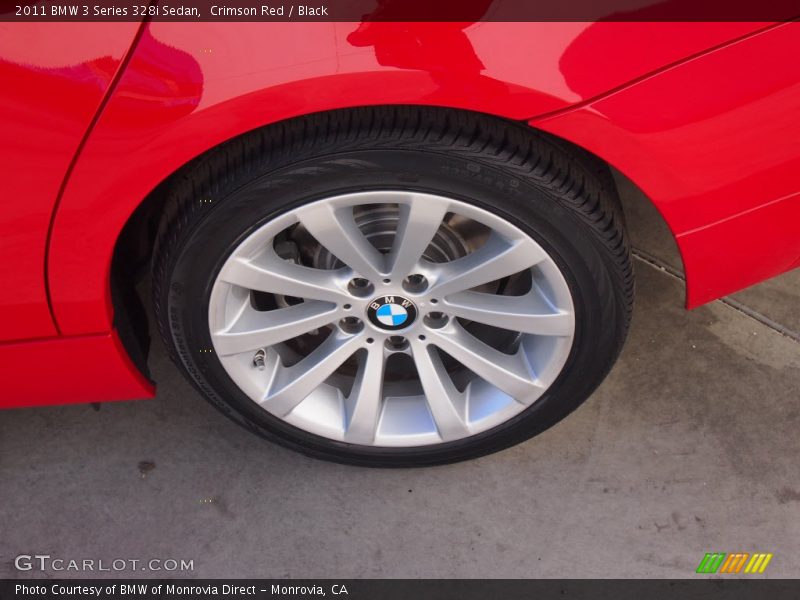 Crimson Red / Black 2011 BMW 3 Series 328i Sedan