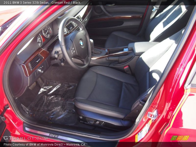 Crimson Red / Black 2011 BMW 3 Series 328i Sedan