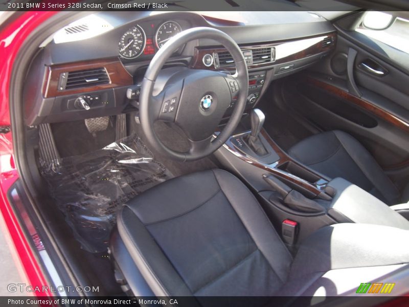 Crimson Red / Black 2011 BMW 3 Series 328i Sedan