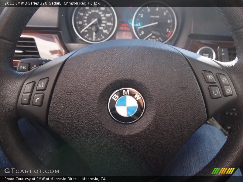 Crimson Red / Black 2011 BMW 3 Series 328i Sedan