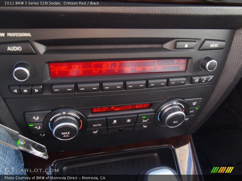 Crimson Red / Black 2011 BMW 3 Series 328i Sedan