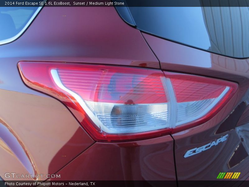 Sunset / Medium Light Stone 2014 Ford Escape SE 1.6L EcoBoost