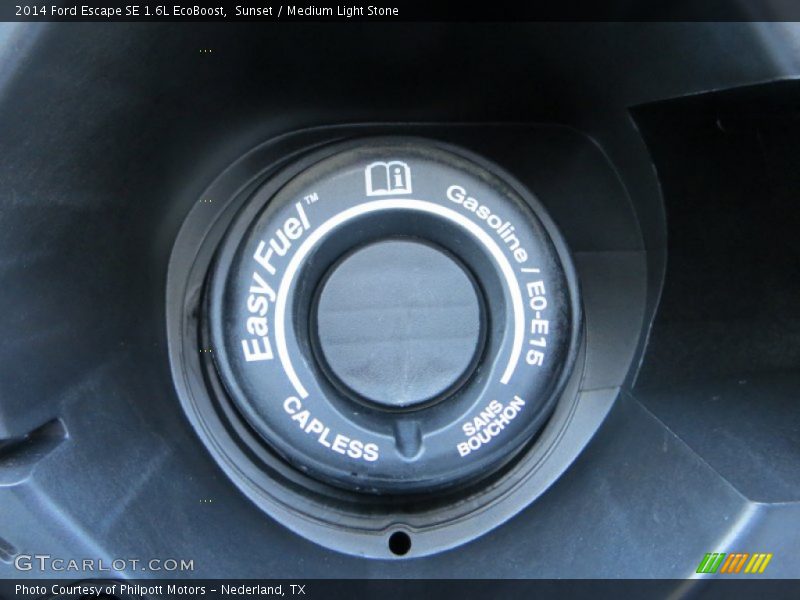Sunset / Medium Light Stone 2014 Ford Escape SE 1.6L EcoBoost