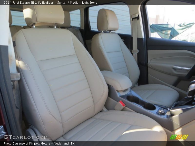 Sunset / Medium Light Stone 2014 Ford Escape SE 1.6L EcoBoost