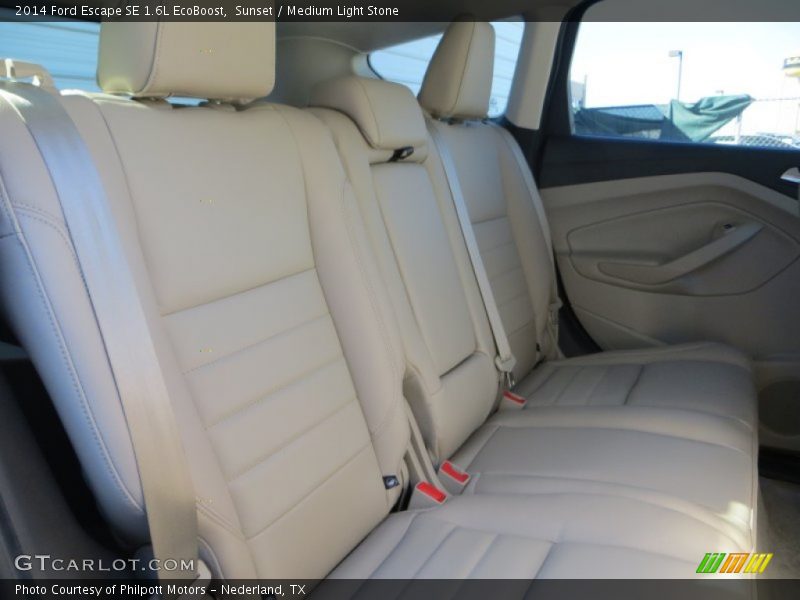 Sunset / Medium Light Stone 2014 Ford Escape SE 1.6L EcoBoost