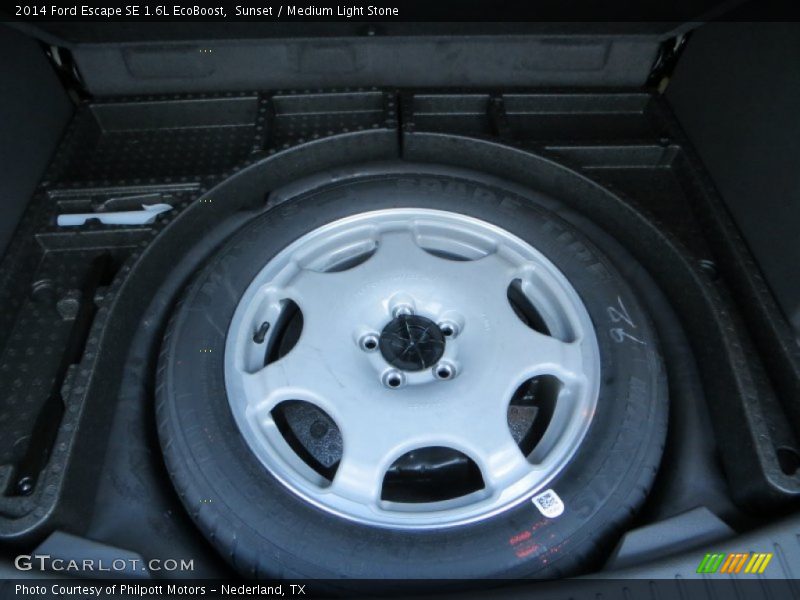 Sunset / Medium Light Stone 2014 Ford Escape SE 1.6L EcoBoost