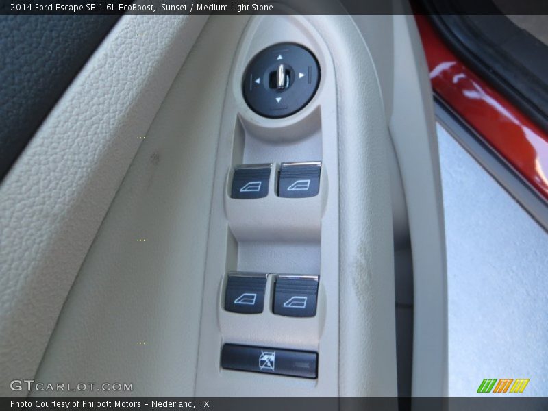 Sunset / Medium Light Stone 2014 Ford Escape SE 1.6L EcoBoost