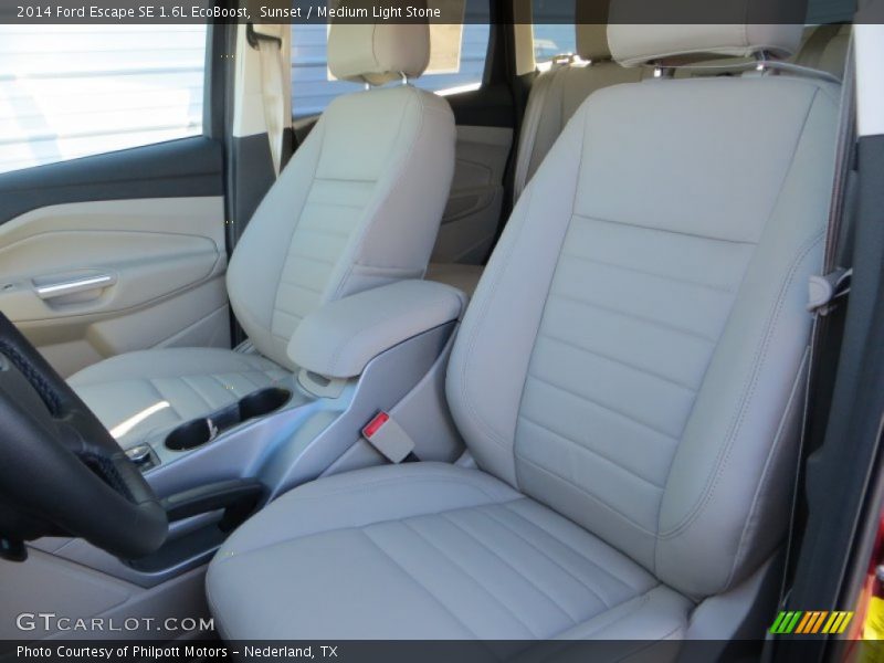 Sunset / Medium Light Stone 2014 Ford Escape SE 1.6L EcoBoost
