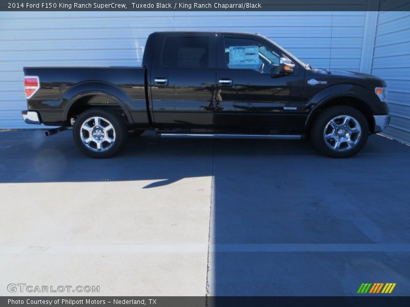 Tuxedo Black / King Ranch Chaparral/Black 2014 Ford F150 King Ranch SuperCrew