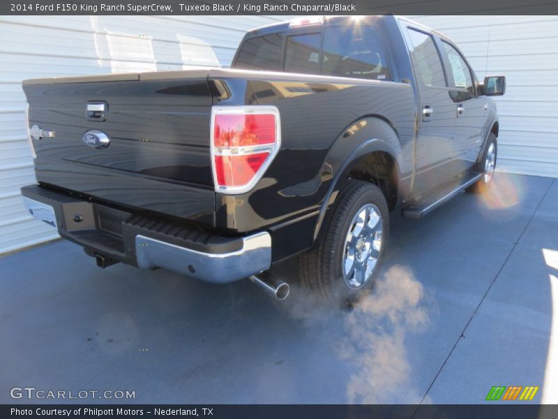 Tuxedo Black / King Ranch Chaparral/Black 2014 Ford F150 King Ranch SuperCrew