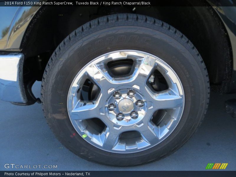 Tuxedo Black / King Ranch Chaparral/Black 2014 Ford F150 King Ranch SuperCrew