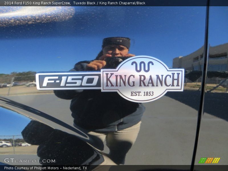 Tuxedo Black / King Ranch Chaparral/Black 2014 Ford F150 King Ranch SuperCrew