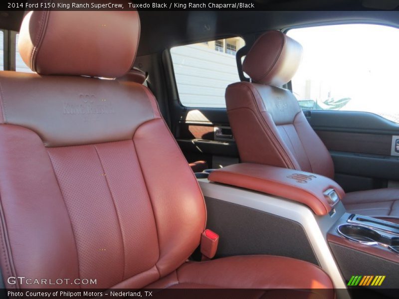 Front Seat of 2014 F150 King Ranch SuperCrew