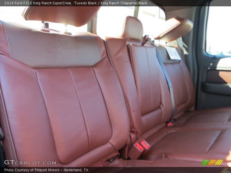 Rear Seat of 2014 F150 King Ranch SuperCrew