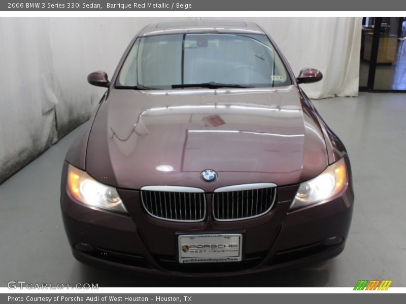 Barrique Red Metallic / Beige 2006 BMW 3 Series 330i Sedan