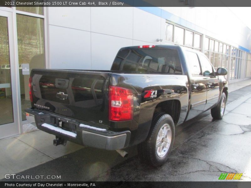 Black / Ebony 2012 Chevrolet Silverado 1500 LT Crew Cab 4x4