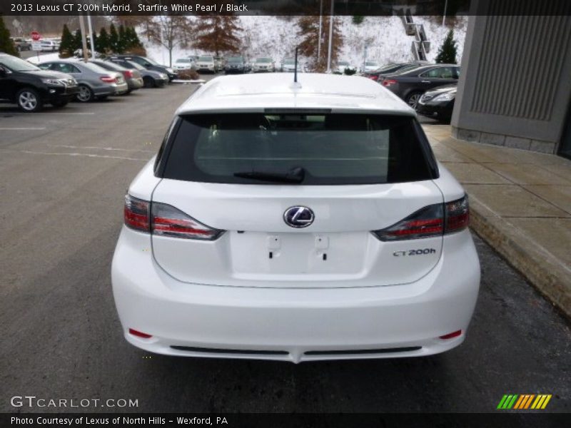 Starfire White Pearl / Black 2013 Lexus CT 200h Hybrid