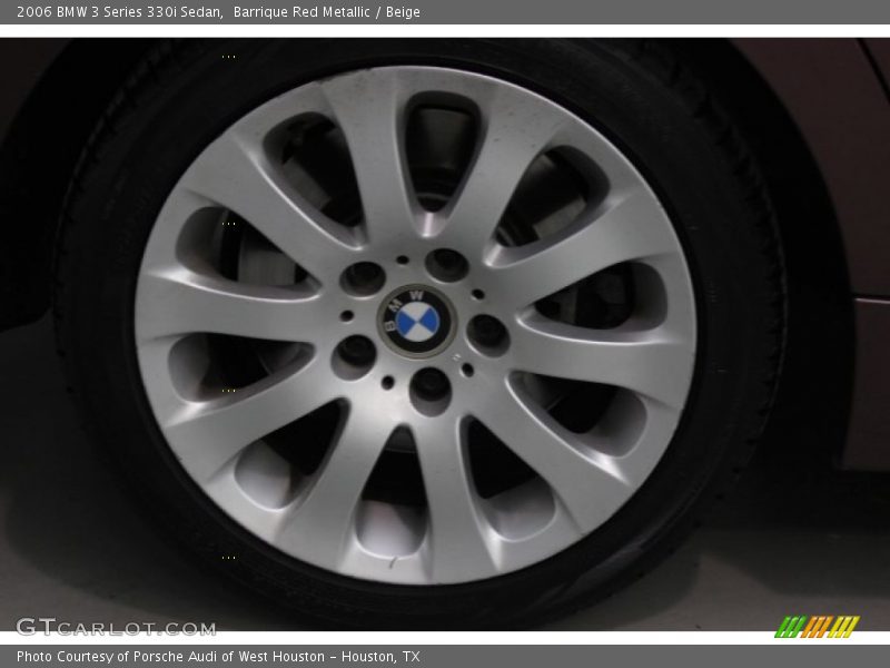 Barrique Red Metallic / Beige 2006 BMW 3 Series 330i Sedan