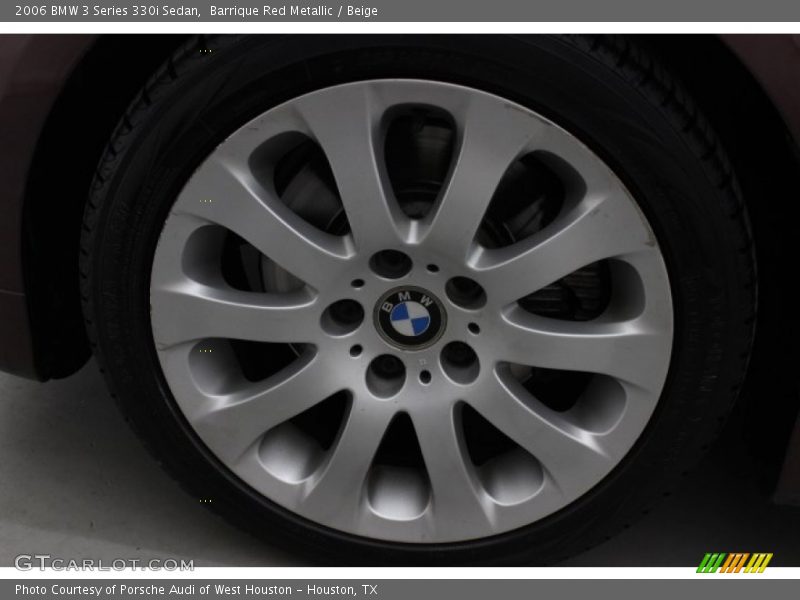 Barrique Red Metallic / Beige 2006 BMW 3 Series 330i Sedan